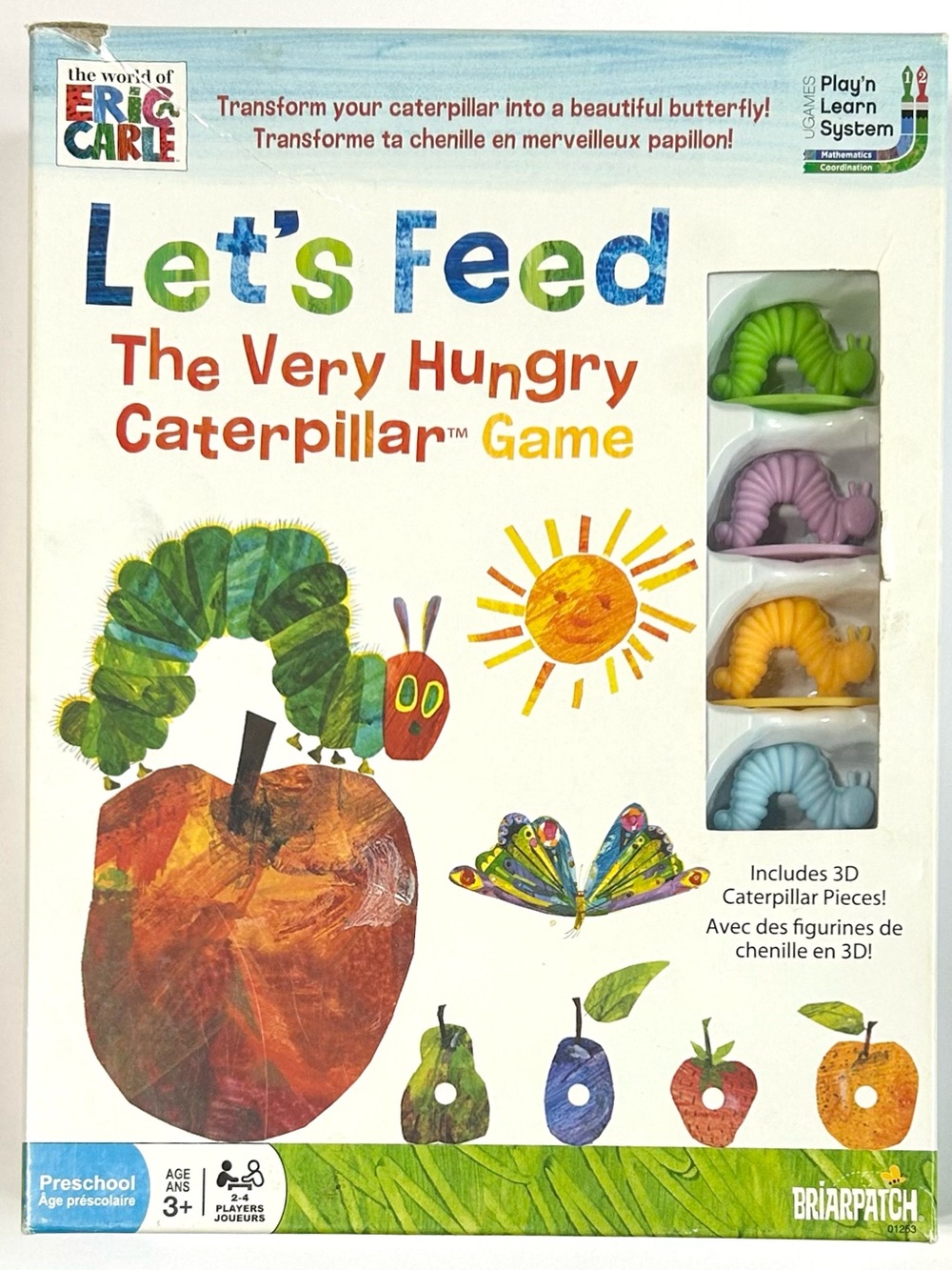 Let’s Feed The Very Hungry Caterpillar Board Game. 3+ No Reading Required.